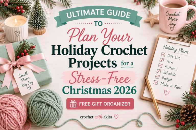 Ultimate Guide to Plan Your Holiday Crochet Gifts and Projects for a Stress-Free Christmas 2026
